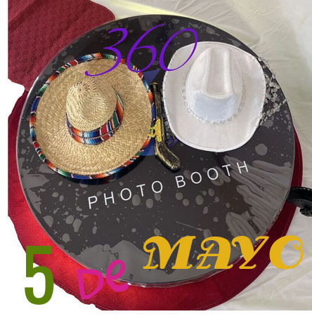 360 photo booth rental 5 mayo rental Eventos Fiestas Alquiler boda cumpleanos eventos events wedding birthdays baby showers rentals Hillsborough county