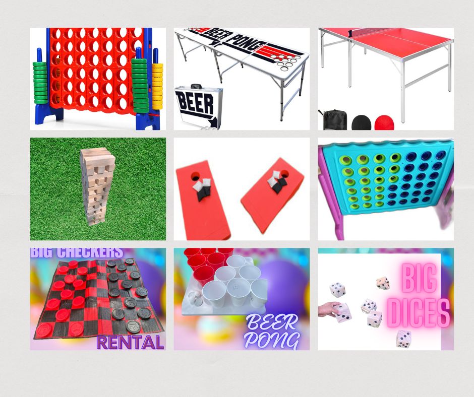 Rental games big games rental party juegos grandes alquiler