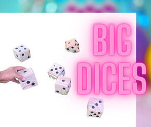 giant big dices Rental party fiesta birthdays bachelors alquiler evento actividad