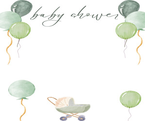 baby shower 360 photo booth overlay party fiesta