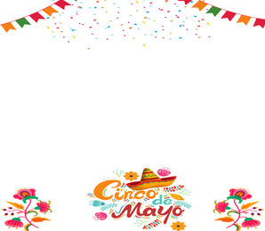 5 mayo 360 photo booth overlay party fiesta