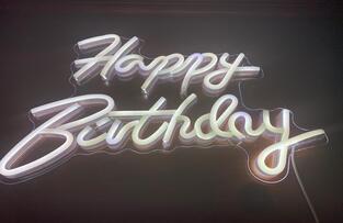 happy birthday led light decoration birthdays parties quinceaneras fiesta sweetsixteen weddings bodas rental alquilers renta